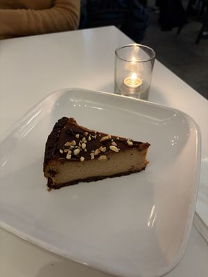 Peanut butter cheesecake   at Peacefood Cafe - Downtown in New York City