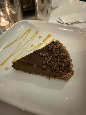 Raw Cacao Cheesecake  at Peacefood Cafe - Downtown in New York City