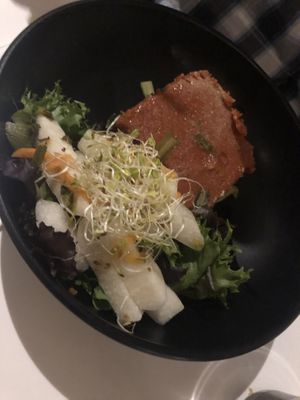 Raw lasagna   at Peacefood Cafe - Downtown in New York City