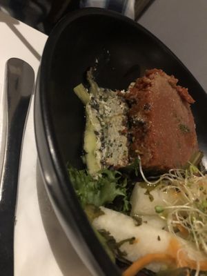 Raw lasagna   at Peacefood Cafe - Downtown in New York City