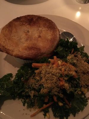 Chicken pot pie at Peacefood Cafe - Downtown in New York City