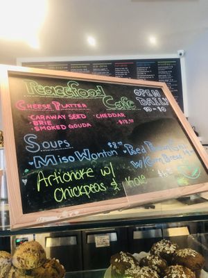 Specials.  at Peacefood Cafe - Downtown in New York City