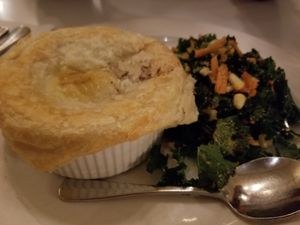 Pot Pie Special - Hubby really enjoyed it. Vegan. :) at Peacefood Cafe - Downtown in New York City