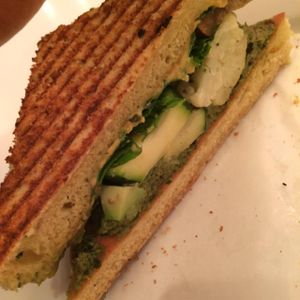 Mediterranean Oven-Dried Seasonal Vegetables at Peacefood Cafe - Downtown in New York City