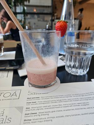 Smoothie at Stoa Urban Kitchen in Limassol