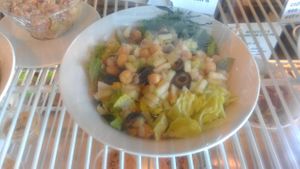 Israeli Chopped Salad at Raw Food Express at Raw Food Express in Las Vegas