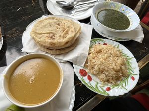 Vegan soups    at Old Cairo in Cairo