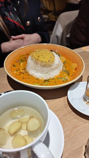 Thai curry at Buddy Restaurant & Bar in Dillingen