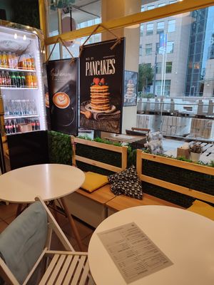 Indoor area at Kto To Zjadł in Warsaw