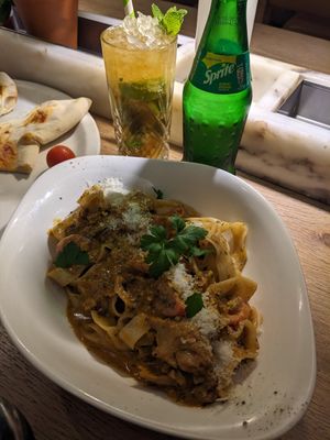 Pasta no-chicken at Vapiano - Foorum in Tallinn