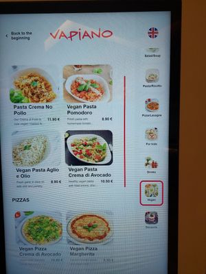  at Vapiano - Foorum in Tallinn