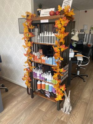 Check out our range of organic products  at The Garforth Hair and Nail Studio in Leeds