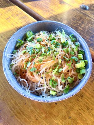 Sesame rice noodles   at Loro - East Dallas  in Dallas