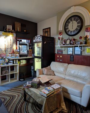 interior at iCreate Cafe in Pottstown