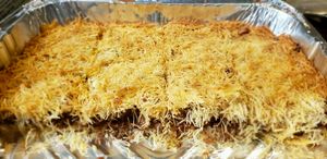 kenafe stuffed with walnut  at iCreate Cafe in Pottstown