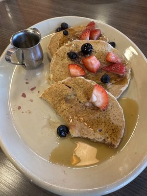 Vegan pancakes  at Snooze in Plano
