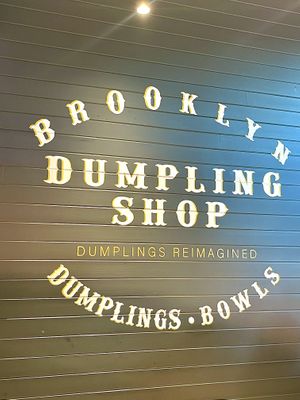 Inside restaurant   at Brooklyn Dumpling Shop in Dallas