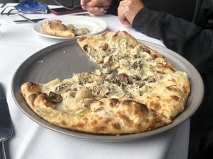 Mushroom Bianca  at Crossroads Kitchen in Los Angeles
