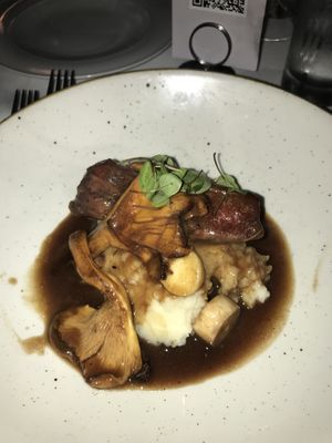 Eggplant filet at Crossroads Kitchen in Los Angeles