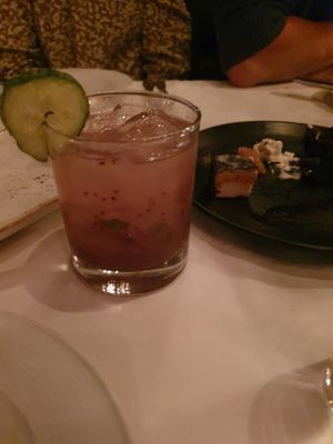 Cocktail at Crossroads Kitchen in Los Angeles