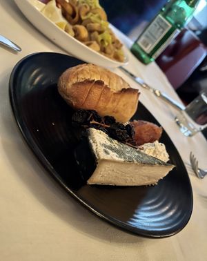 Cheese plate   at Crossroads Kitchen in Los Angeles