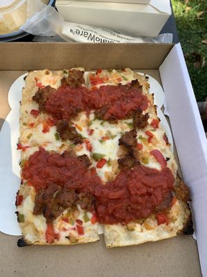 Deep dish - gluten free   at Crossroads Kitchen in Los Angeles