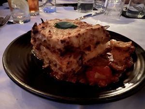 Lasagna  at Crossroads Kitchen in Los Angeles