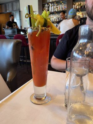 Bloody Mary  at Crossroads Kitchen in Los Angeles