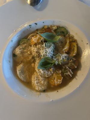 Sweet Corn Anolini  at Crossroads Kitchen in Los Angeles