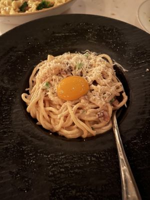 Carbonara   at Crossroads Kitchen in Los Angeles
