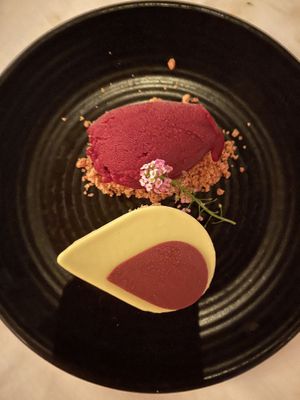 The pear  at Crossroads Kitchen in Los Angeles