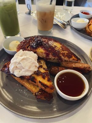 French toast  at Crossroads Kitchen in Los Angeles