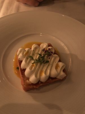 Dessert  at Crossroads Kitchen in Los Angeles