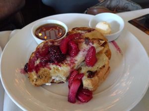 French toast at Crossroads Kitchen in Los Angeles