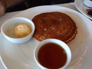 pancakes at Crossroads Kitchen in Los Angeles