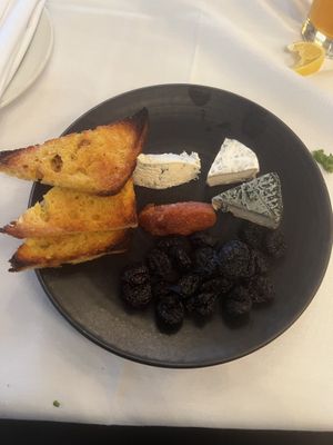 Vegan Cheese Plate ! Great for the 420 munchies !!  at Crossroads Kitchen in Los Angeles