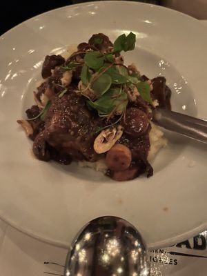 Eggplant ribs surprised me! Very tasty  at Crossroads Kitchen in Los Angeles