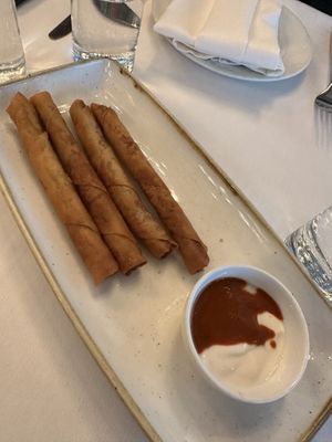 Impossible cigars   at Crossroads Kitchen in Los Angeles