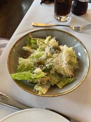 Caesar salad  at Crossroads Kitchen in Los Angeles
