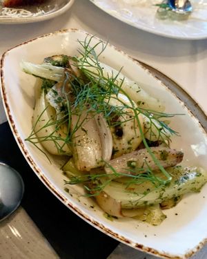 Roasted fennel at Crossroads Kitchen in Los Angeles