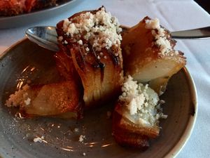 Truffle potatoes  at Crossroads Kitchen in Los Angeles