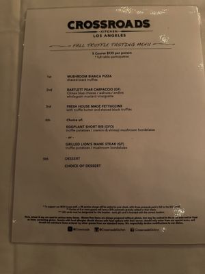  #Veganuary at Crossroads Kitchen in Los Angeles