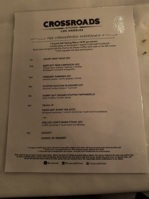  #Veganuary at Crossroads Kitchen in Los Angeles