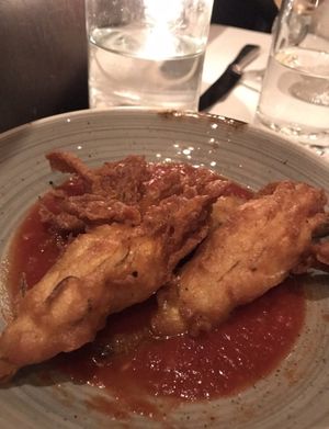 Awesome blossom  at Crossroads Kitchen in Los Angeles