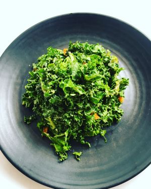 Kale Cesar Salad at Crossroads Kitchen in Los Angeles