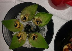 "Oysters" at Crossroads Kitchen in Los Angeles