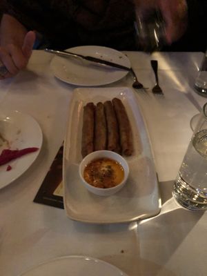 Impossible cigars  at Crossroads Kitchen in Los Angeles