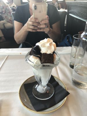 Free sundae at Crossroads Kitchen in Los Angeles