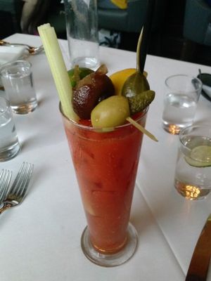 Bloody Mary at Crossroads Kitchen in Los Angeles