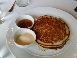 pancakes at Crossroads Kitchen in Los Angeles